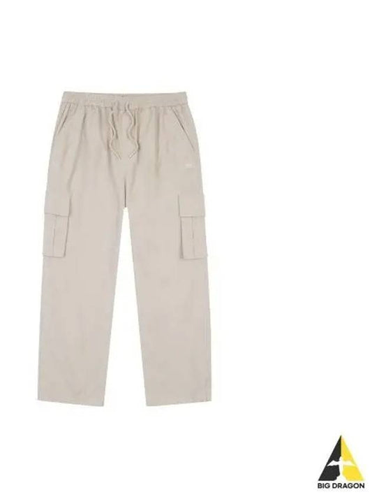 Nylon Cargo Pants 4521 Beige - KANGOL - BALAAN 1