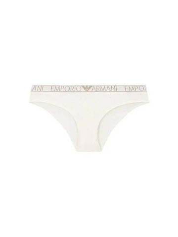 UNDERWEAR Women s Metal Logo Glitter Briefs Cream 271481 - EMPORIO ARMANI - BALAAN 1