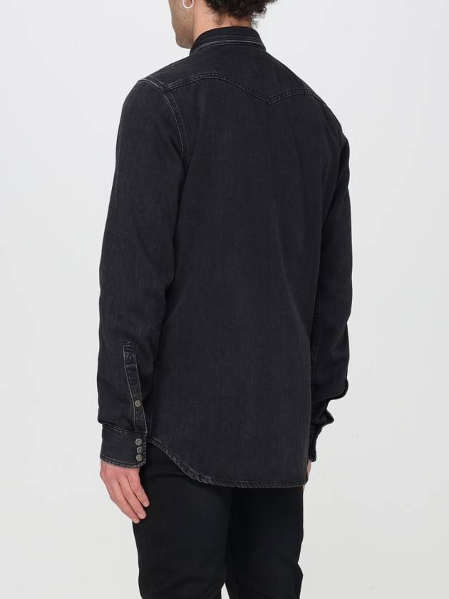 D-Vega Long Sleeve Shirt Black - DIESEL - BALAAN 5