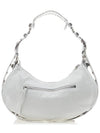 Le Cagole Small Leather Shoulder Bag White - BALENCIAGA - BALAAN 4