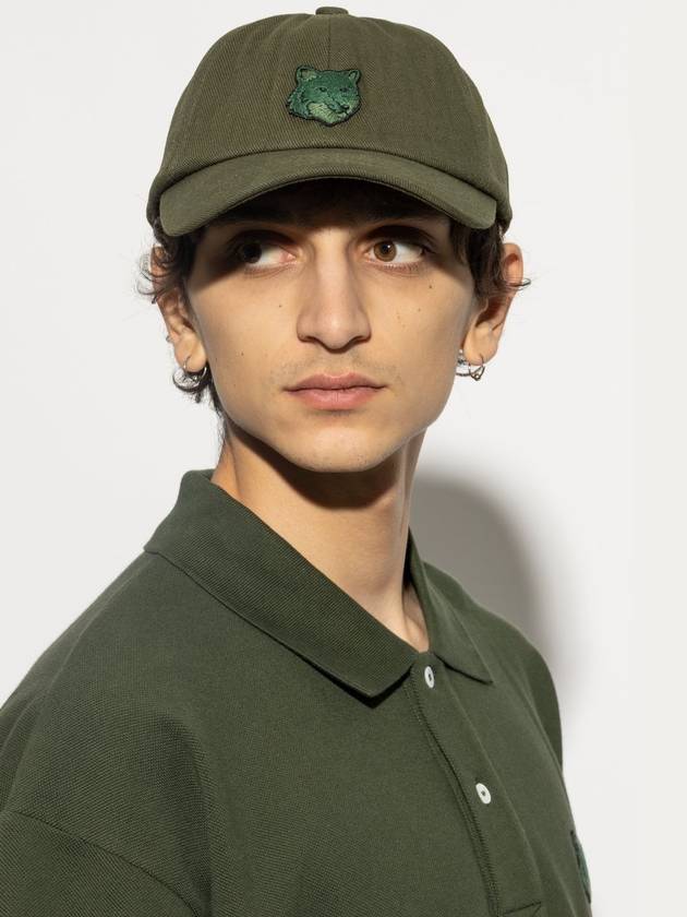 Maison Kitsuné Cap, Men's, Green - MAISON KITSUNE - BALAAN 2