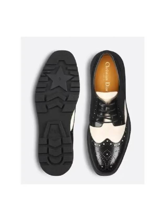 Teddy-D Leather Derby Black - DIOR - BALAAN 3