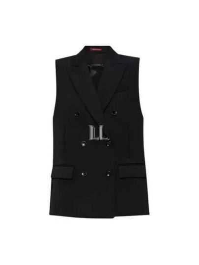 Web Wool Vest Black - GUCCI - BALAAN 2