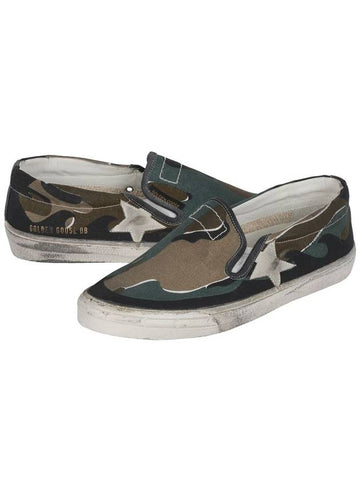 DP Sail G24U596 B8 Camouflage Slip Ons - GOLDEN GOOSE - BALAAN 1