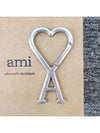 De Coeur Heart Logo Keyholder Silver - AMI - BALAAN 6