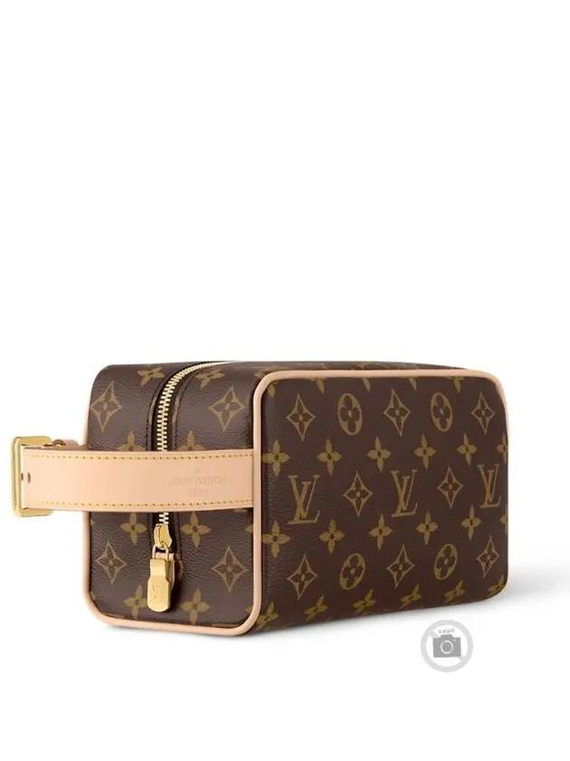 Locker Dopp Kit Monogram Pouch Bag Brown - LOUIS VUITTON - BALAAN 2