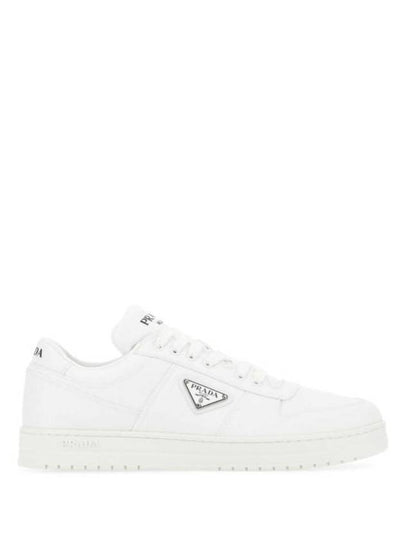 Re-Nylon Low Top Sneakers White - PRADA - BALAAN 2