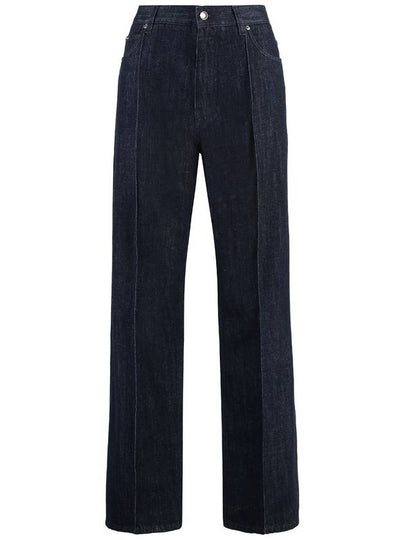 logo applique wide jeans GWVNXDG8KG6 - DOLCE&GABBANA - BALAAN 2