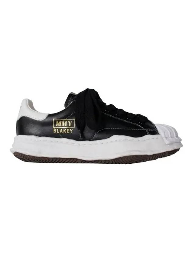 Blakey Logo OG Sole Low Top Sneakers Black - MAISON MIHARA YASUHIRO - BALAAN 1