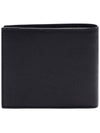 Cassandre  Leather Half Wallet Black - SAINT LAURENT - BALAAN 5