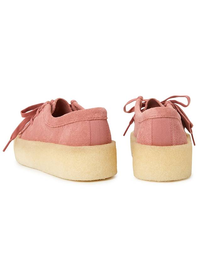 Wallabee Cup Suede Loafers Pink - CLARKS - BALAAN 8