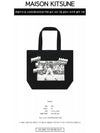 JU05008WW0008 P198 Olly Photogram Classic Tote Bag Black Bag TJ - MAISON KITSUNE - BALAAN 2