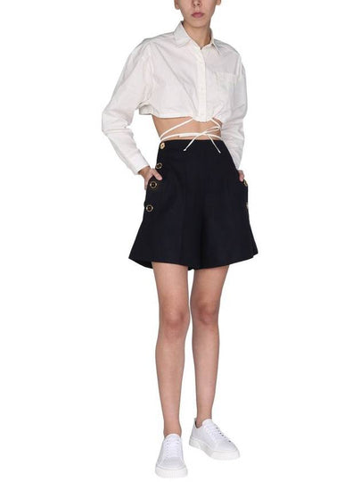 Patou High Waisted Shorts - PATOU - BALAAN 2