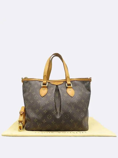 M40145 Monogram Canvas Palermo PM Tote Bag Shoulder Strap 2WAY - LOUIS VUITTON - BALAAN 1