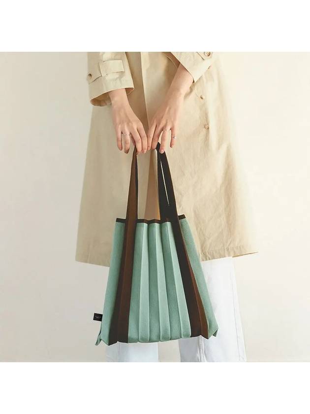 Zenty Tote Bag Sage - PLEATSMAMA - BALAAN 3