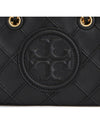 Women's Fleming Logo Mini Shoulder Bag Black - TORY BURCH - BALAAN 9