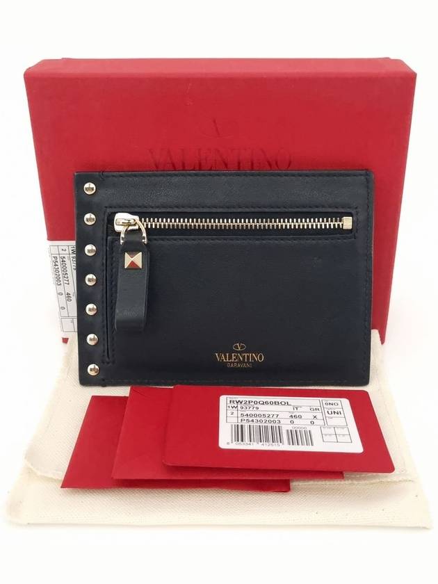 Rockstud card wallet - VALENTINO - BALAAN 10