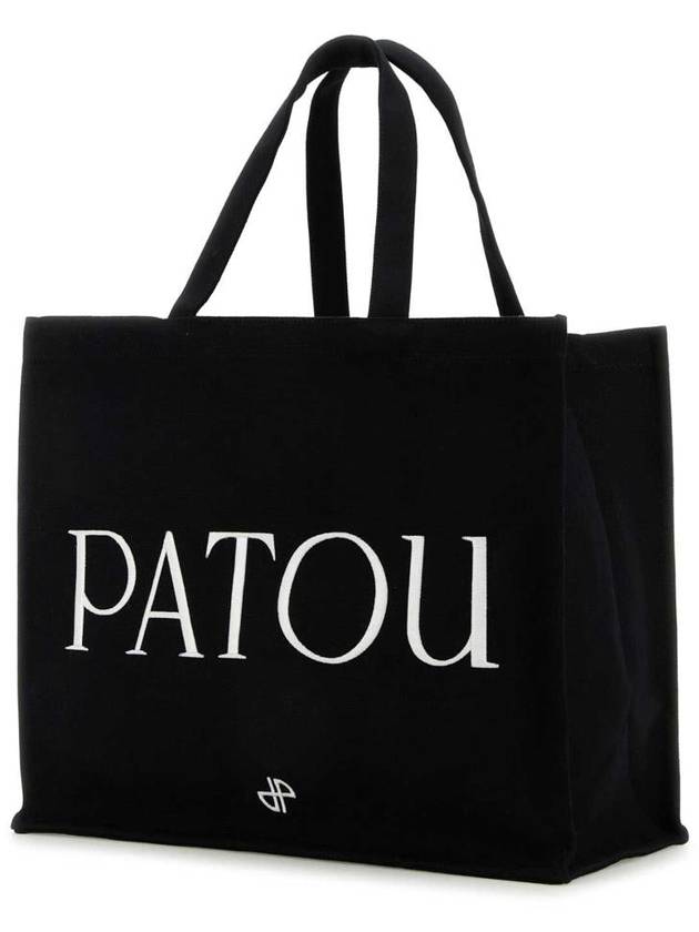 Logo Tote Bag Black - PATOU - BALAAN 3