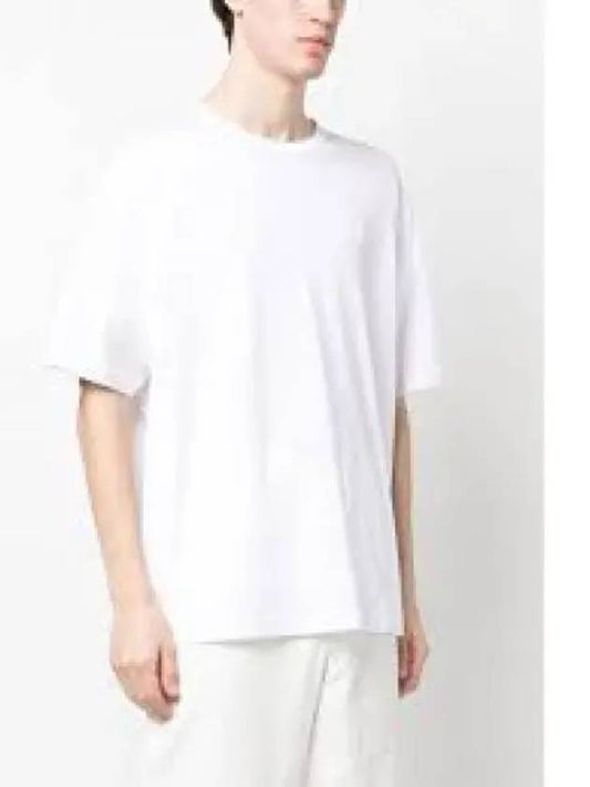 Logo Patch Cotton Short Sleeve T-Shirt White - ACNE STUDIOS - BALAAN 2