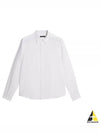 24 SLIM LS LINEN MELANGE SHIRT FMST10655 0000 Men s long sleeve - J.LINDEBERG - BALAAN 2