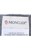 Patch logo three stripe wool muffler 3C00007 M1131 981 - MONCLER - BALAAN 6