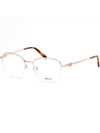 Glasses frame BY5073H 033 semirimless men women gold frame - BALLY - BALAAN 7