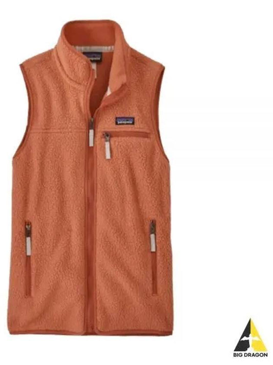 Retro Pile Fleece Vest Sienna Clay - PATAGONIA - BALAAN 2