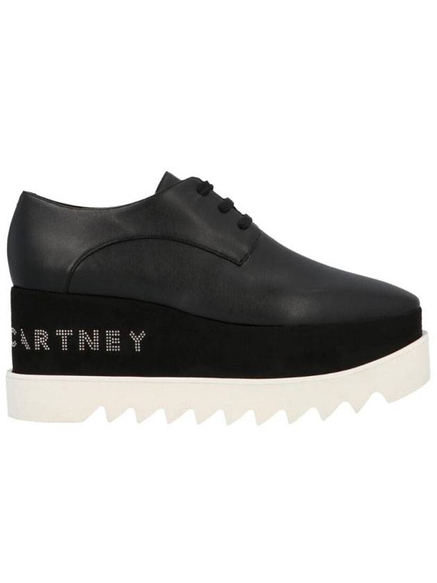 Ellis Logo Platform Derby Black - STELLA MCCARTNEY - BALAAN 1