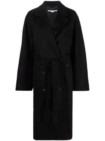 belted wool coat 660018SPB11 - STELLA MCCARTNEY - BALAAN 1