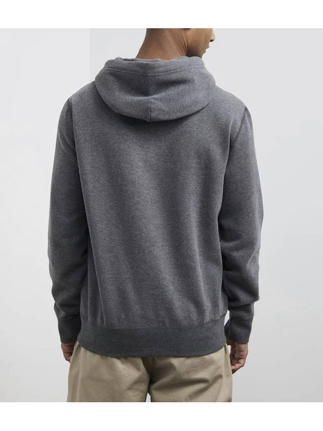 Embroidered Logo Pony Hoodie Grey - POLO RALPH LAUREN - BALAAN 4