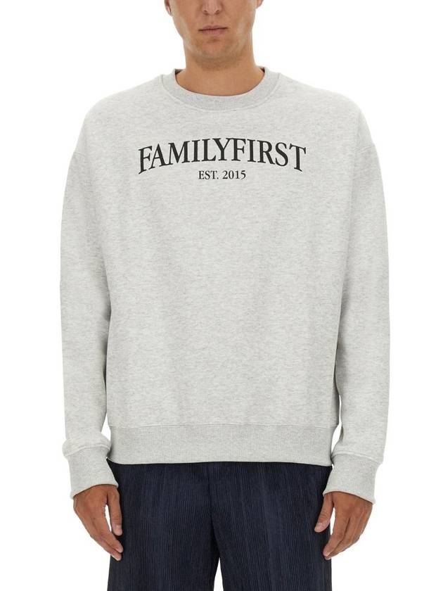 Family First Sweatshirt With Logo - FAMILY FIRST - BALAAN 1