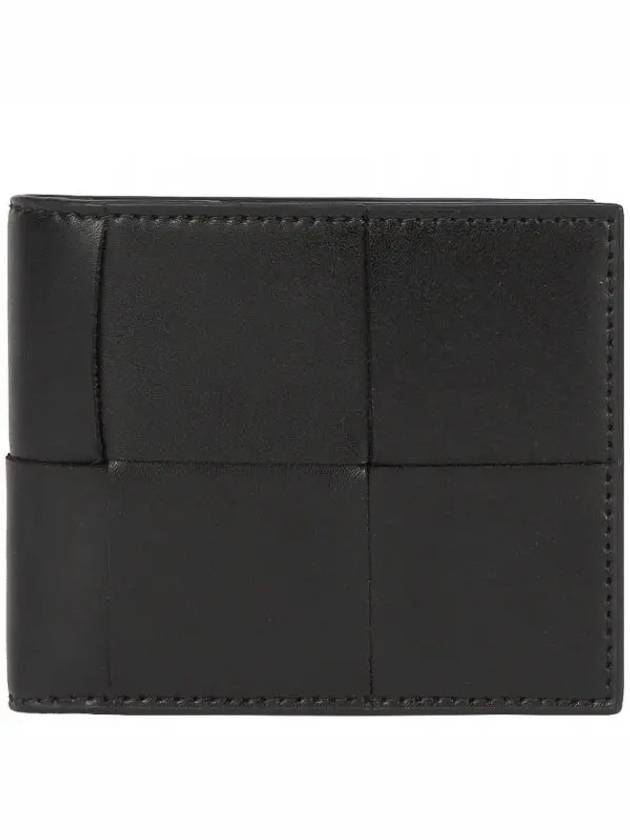 Intrecciato Half Wallet Black - BOTTEGA VENETA - BALAAN 2