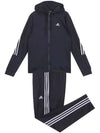 Training suit set 3 stripes DK hooded tracksuit IC6769 - ADIDAS - BALAAN 2