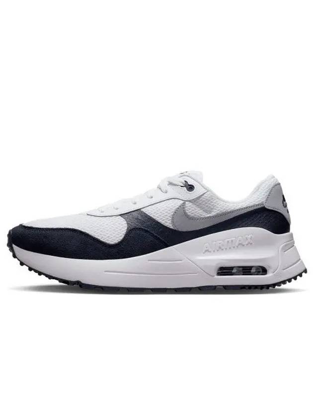 Air Max System Low Top Sneakers White Wolf Grey - NIKE - BALAAN 2