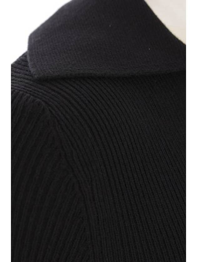 ORB Polo Cashmere Knit Top Black - VIVIENNE WESTWOOD - BALAAN 5