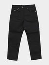 Stretch Denim 5 Pocket Jeans Black - PRADA - BALAAN 3