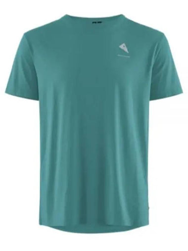 Men's Runa Maker Short Sleeve T-Shirt Frost Green - KLATTERMUSEN - BALAAN 1