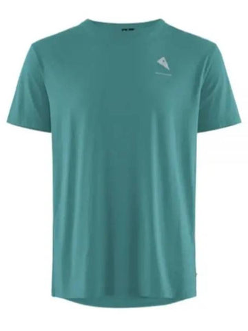 Luna Maker SS Tee Man Frost Green 20686M21 537 - KLATTERMUSEN - BALAAN 1