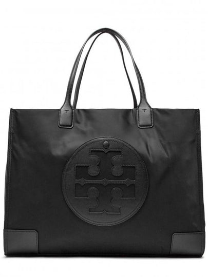 Ella Large Nylon Tote Bag Black - TORY BURCH - BALAAN 2