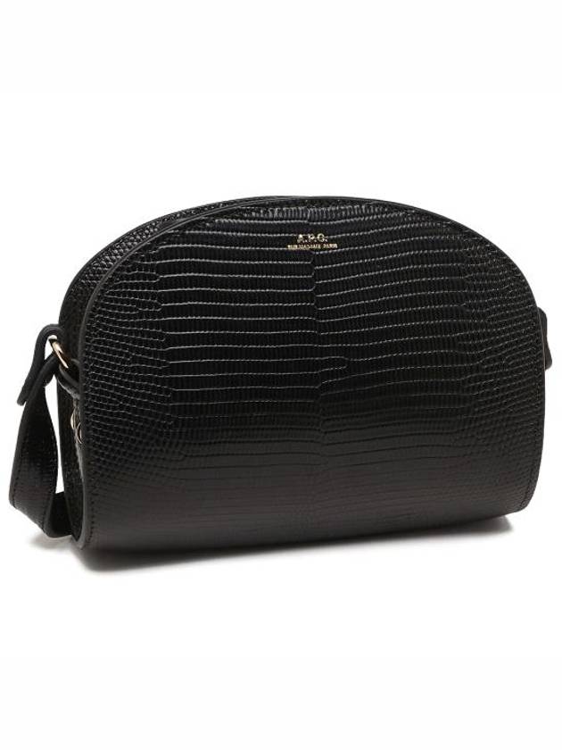 Demi Lune Mini Shoulder Bag Black - A.P.C. - BALAAN 7