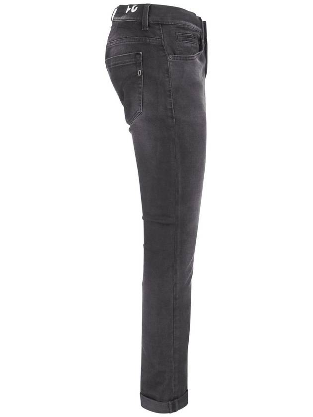 Denim Straight Pants UP232 DSE298U CP3 DU 999 BLACK - DONDUP - BALAAN 4