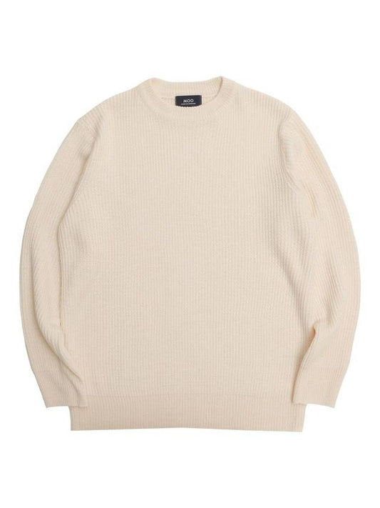 Basic crew neck knitivory - MOO - BALAAN 1