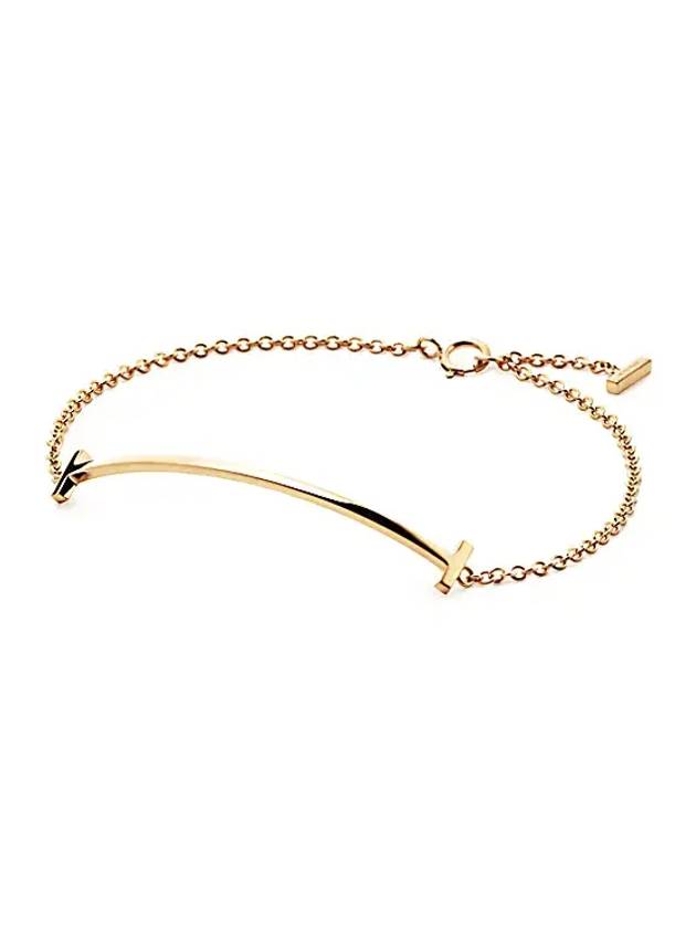 Tiffany T Smile Bracelet Yellow Gold 36819642 - TIFFANY & CO. - BALAAN 2