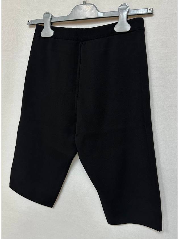 Triangular logo knit biker pants 26 - PRADA - BALAAN 5