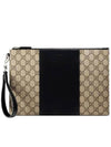 Eden GG Supreme Clutch Bag Beige - GUCCI - BALAAN 1