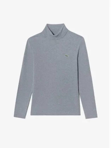 Women s Rib Turtleneck T Shirt TF341E 54N CCA Domestic Product GQ2N24090541913 - LACOSTE - BALAAN 1