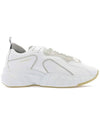 Rockaway Leather Low Top Sneakers White - ACNE STUDIOS - BALAAN 1