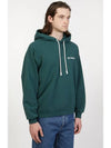 Hood Unisex Mini Logo Hoodie Dark Green SNF1XF01AP - SUNNEI - BALAAN 4