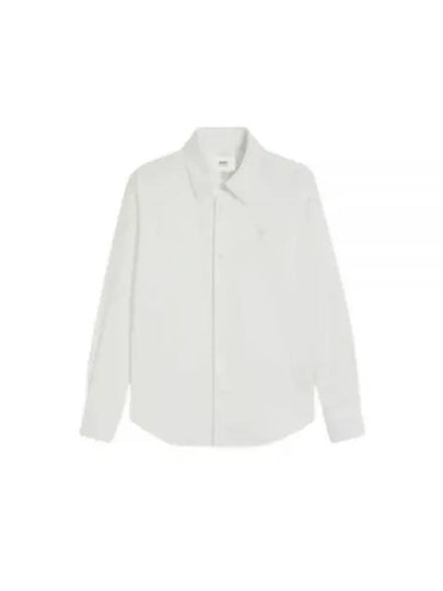 De Coeur Classic Long Sleeve Shirt White - AMI - BALAAN 2