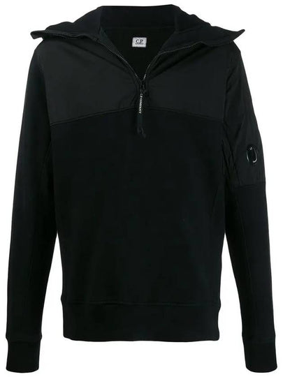 Lens Wappen Hoodie Black - CP COMPANY - BALAAN 2